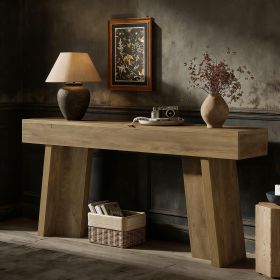 Console Table, Farmhouse Narrow Entryway Table Behind The Couch