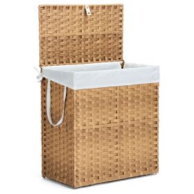 110L Laundry Hamper with Lid, Laundry Basket with Removable Liner for Bathroom Bedroom (Pack Size: 1 Pack)